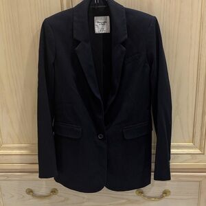 Abercrombie and Fitch Classic Black Blazer Size XXS